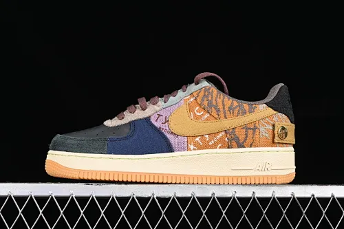 All Categories Nk Air Force 1 Air Force Series Nk Air Force 1 Low Air Force Low Top Pure Original Travis Scott x Nk Air Force 1 Low Air Force Joint Style Casual Sneakers CN2405-900